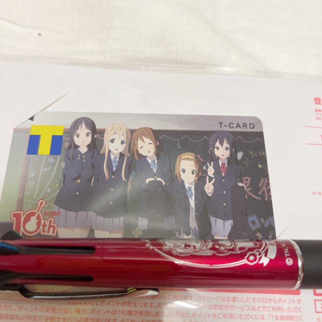 Amazon.co.jp: けいおん tポイントカード tカード 唯 梓 律 紬 澪