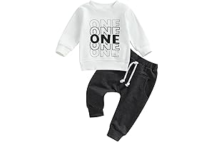 Adorable Baby Boy 1st Birthday Outfit