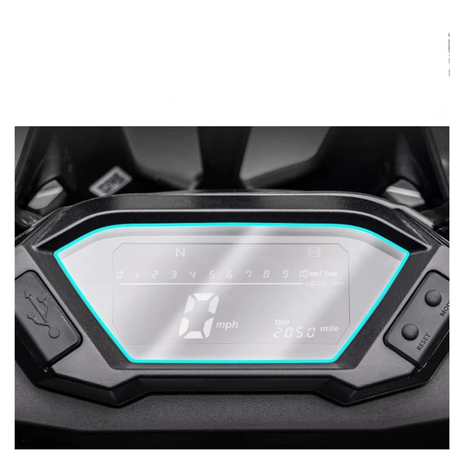 Tableau bord protector d'écran contre les rayures de moto Voge 300