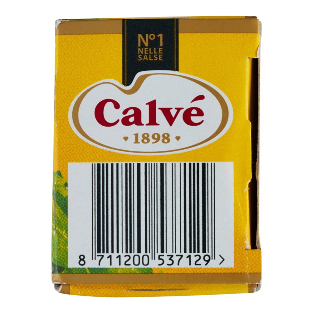 Calvé Maionese classica cremig Mayonnaise Sauce Imbiss Pommes Frites 12 x | Salsa versatile per panini, burger, patatine; milder Geschmack, praktische Tube, facile da dosare, Gesamtnettogewicht 1,8 L