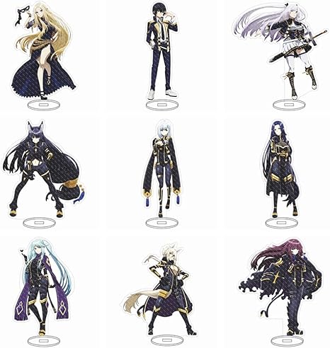 Amazon Co Jp Ncnc 陰の実力者になりたくて シド カゲノー シャドウ ベータ ガンマ アルファ ゼータ イータ アレクシア ミドガル アクリル スタンド 9個セット 台座あり 萌えグッズ 日常 装飾品 超カッコイイ個性のアクリル スタンド 人気アニメ プレゼント 周辺 小物