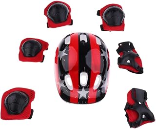 Tenlacum - Protector de muñeca para Patinaje, Scooter, Bicicleta, Patinete, Patinete, patineta (7 Unidades)