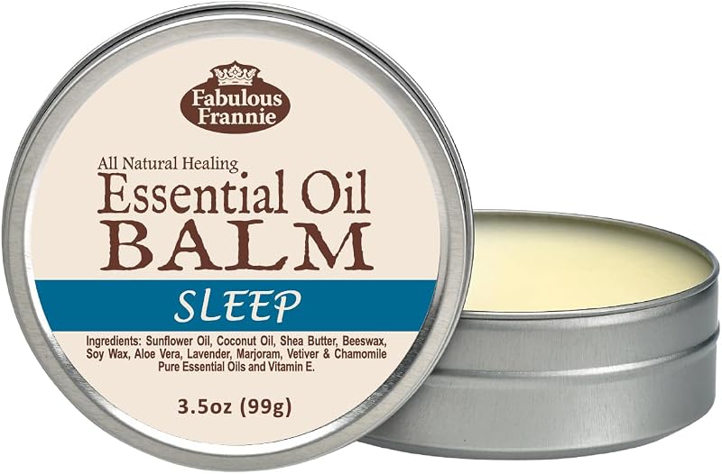 Fabulous Frannie Bálsamo com Óleos Essenciais Sleep, lata com 99 g