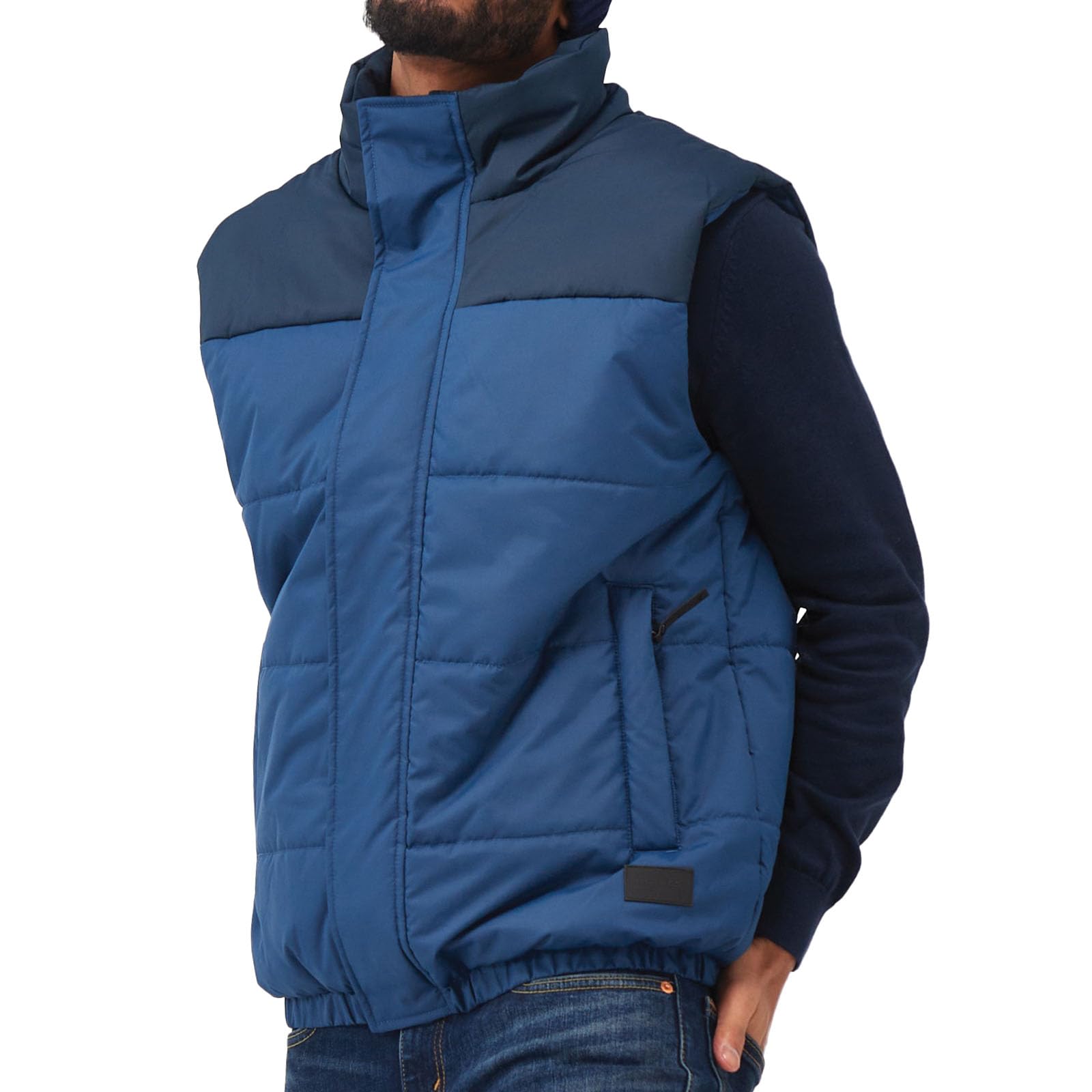Regatta Mens Hawfinch Warm Winter Weatherproof Baffled Bodywarmer Gilet - S