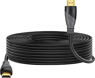 HDTV Cable 30FT High Speed Hdtv Cables 4K 2K 1080P 18Gbps 26AWG HDR/ARC/HDCP 2.2 Compatible with Laptop Monitor PS5 Xbox Switch