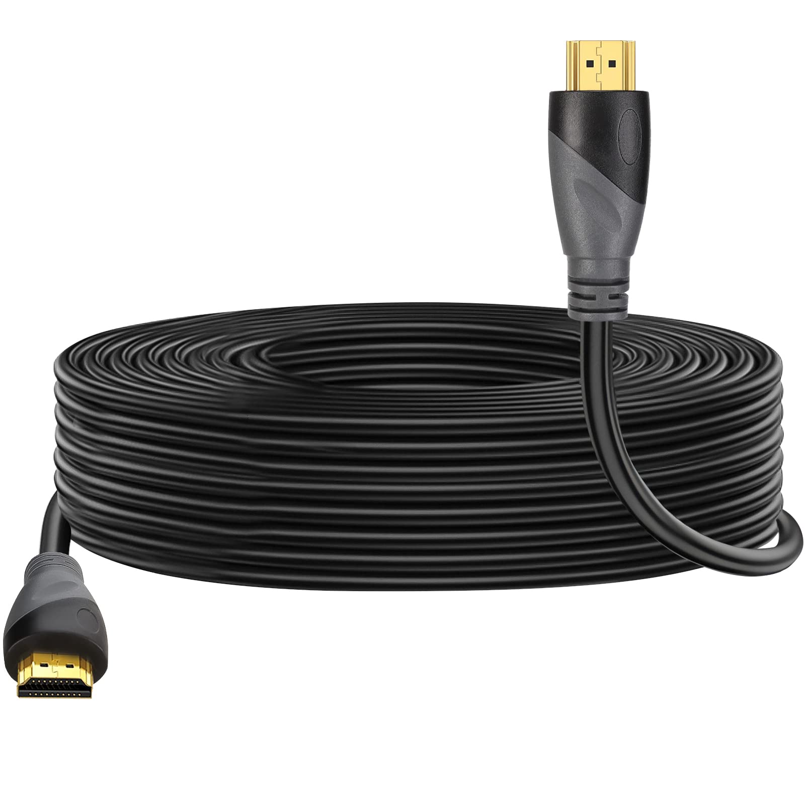 Cavo HDMI 30FT Alta Velocità Hdmi Cavi 4K 60Hz 2K 1080P Full HD HDMI 2.0 18Gbps Connettori placcati in oro 26AWG Ethernet/HDR/ARC/HDCP 2.2 Compatibile con Monitor Laptop PS5 PS4 Xbox Switch Fire TV