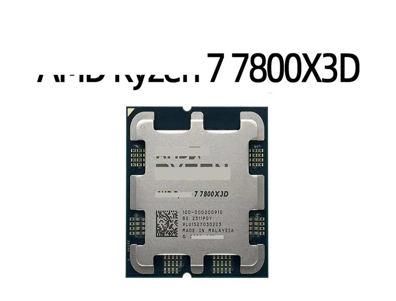 Ry-Zen 7 7800X3D R7 7800X3D CPU 8-Core 16-Thread 5GHz Unlocked