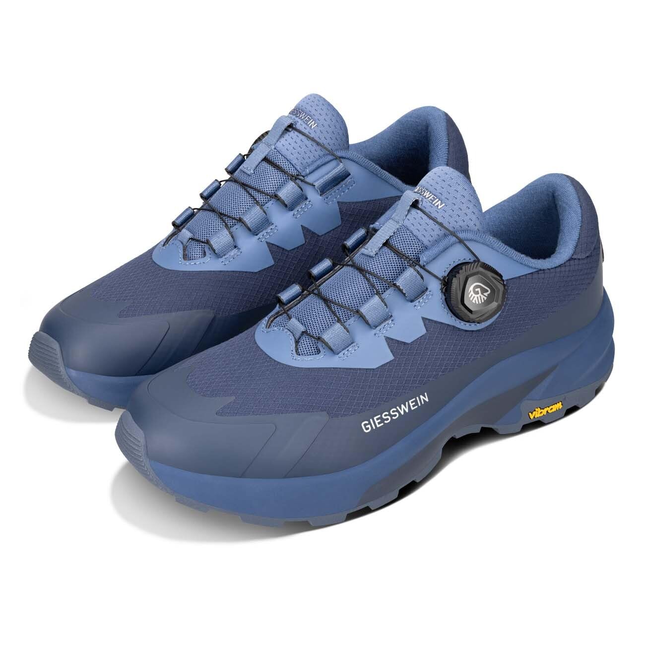 Giesswein Wool Trek X Men - Wasserdichter Trekkingschuh, Megagrip-Sohle | Outdoor Sneaker mit Schnellschnürung & Merino-Wechselfußbett – idealer Grip auf jedem Terrain, für Sport & Freizeit