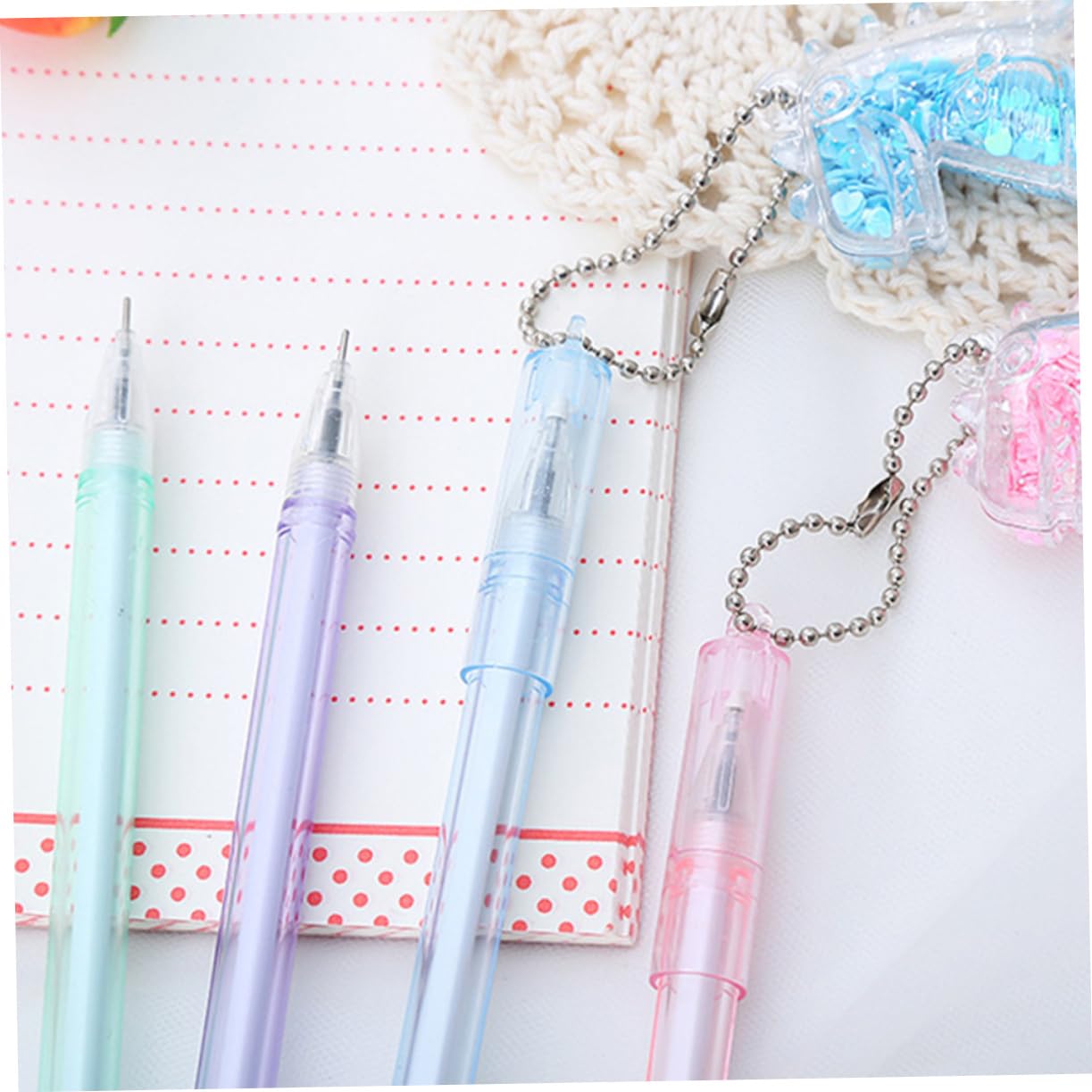 Ciieeo Lot De 3 Stylos À Encre Gel Avec Pendentif Dinosaure Adorable Écriture Fluide Pour Étudiants Garçons Et Filles 10 Pièces X 3