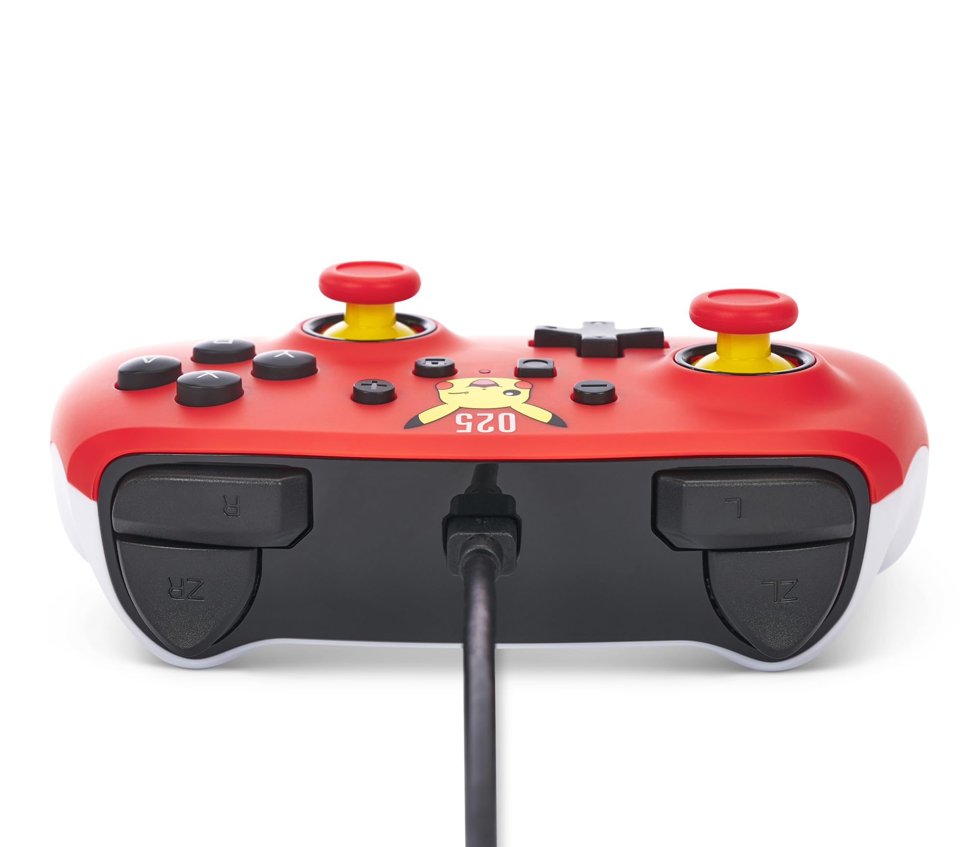 PowerA Wired Controller for Nintendo Switch OLED - Laughing Pikachu, Gamepad, Officially Licensed — view 7