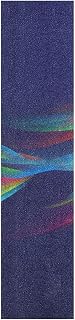 KAAVIYO Peces De Colores Azul Skateboard Griptape Antideslizante Autoadhesivo Longboard Griptapes Pegatinas de Agarre(9x33in,44x10in 1pcs)