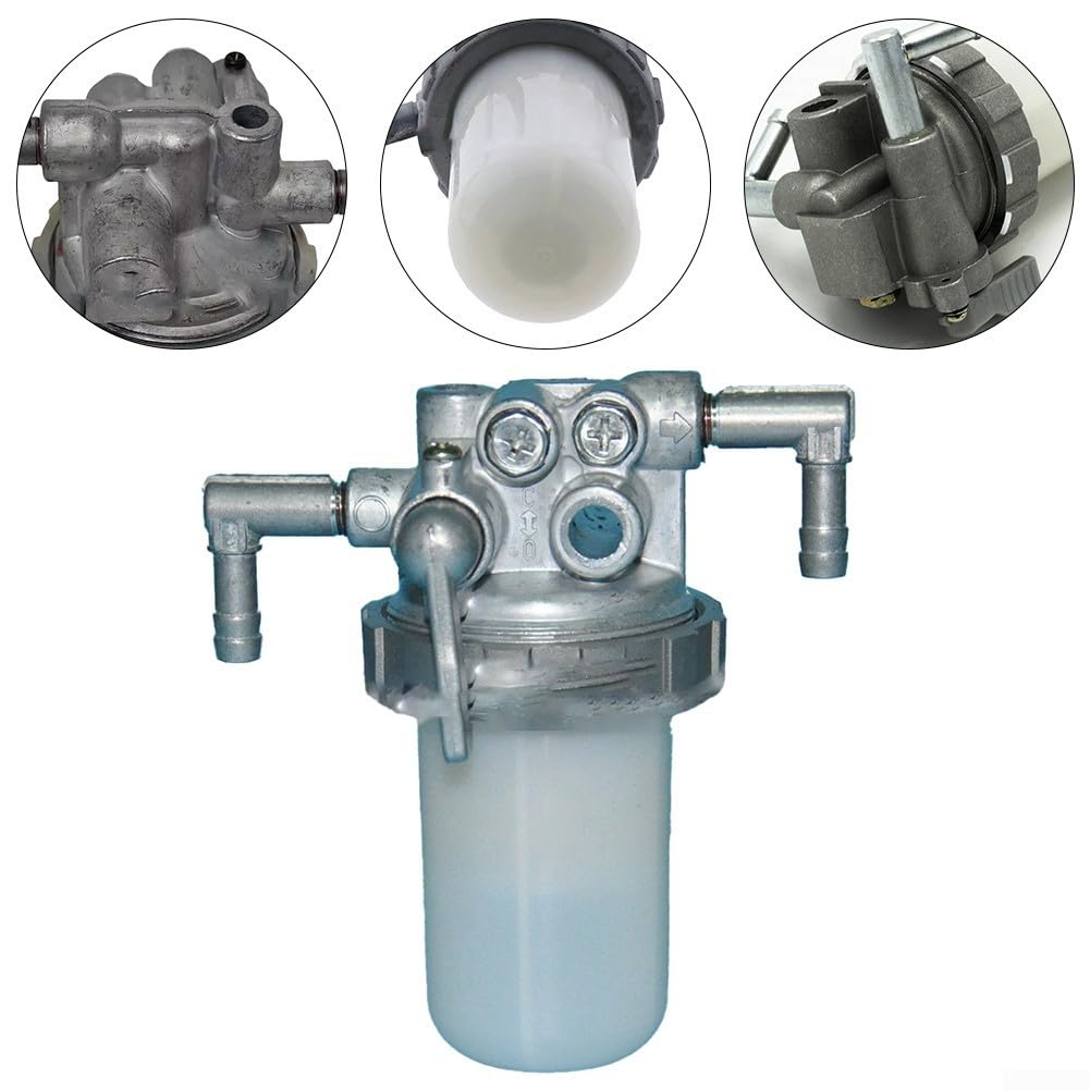 Zilimontt Separatore di acqua dell'olio ad alte prestazioni 12933555701,Fit Perfect Fitment 3TNE88 4TNE106T 1 Separatore di acqua olio Separatore in lega vanta una facile installazione