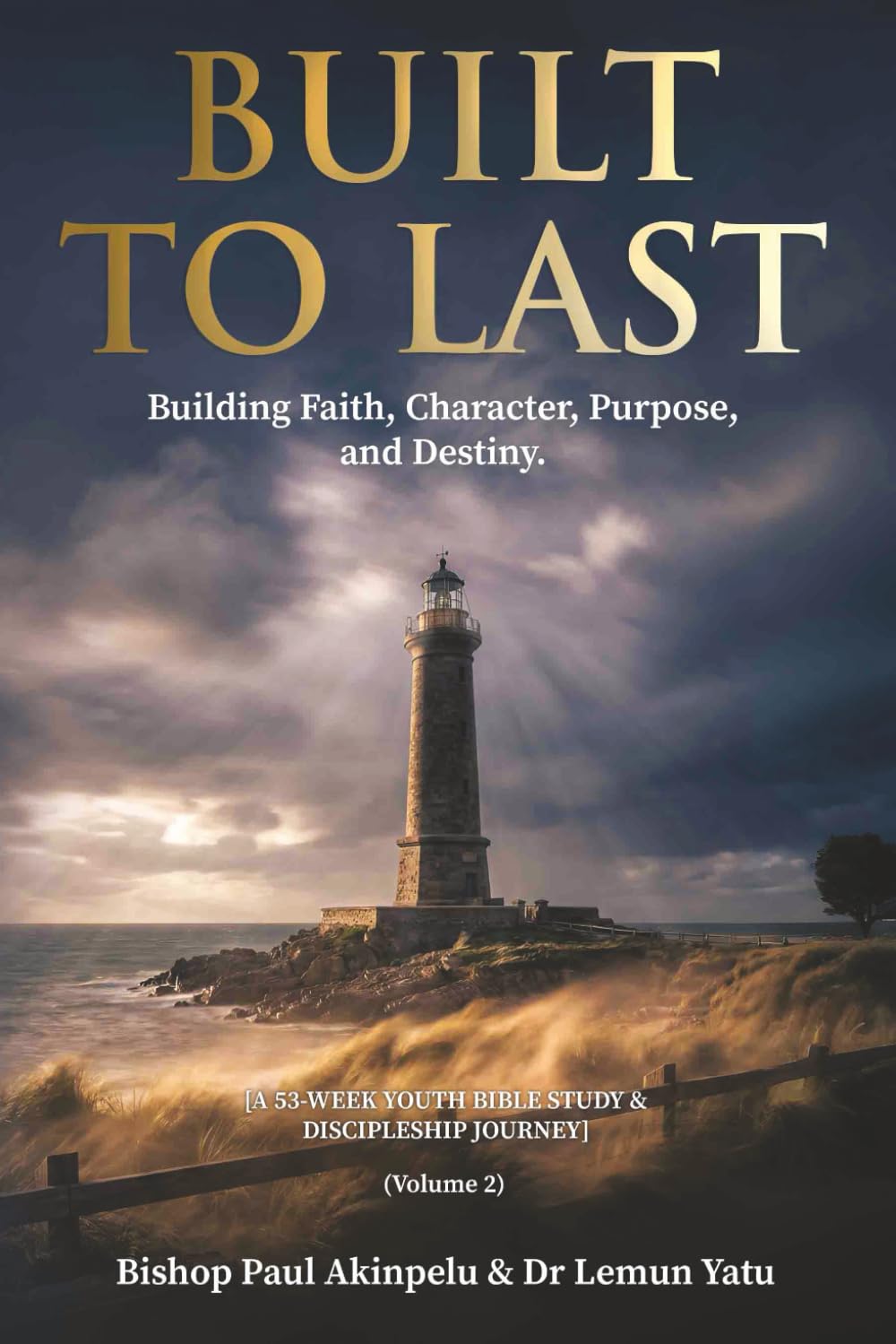 BUILT TO LAST: Building Faith, Character, Purpose, and Destiny.: [A 53-WEEK YOUTH BIBLE STUDY & DISCIPLESHIP JOURNEY] (Vol 2)