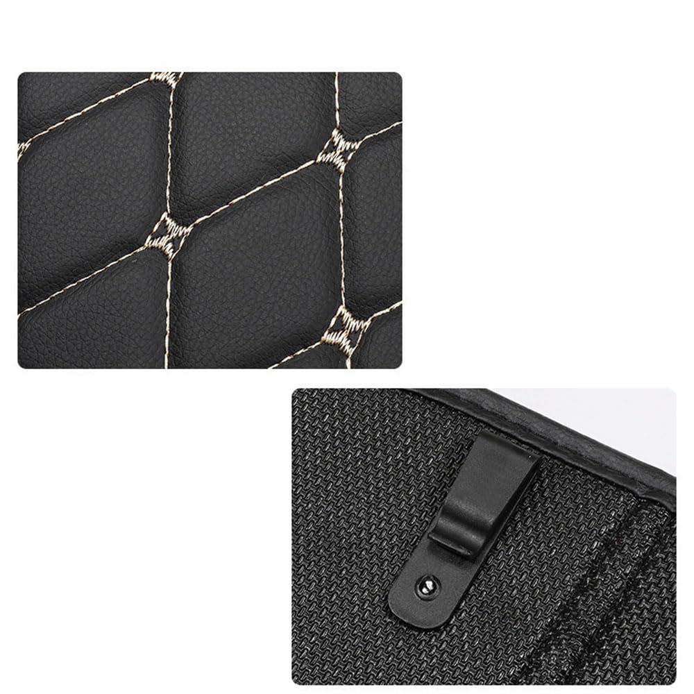Protection Dossier Siège Auto pour Toyota Yaris Cross SUV, Anti Coup de Pied résistant à l'usure avec Poches de Rangement,A-Small