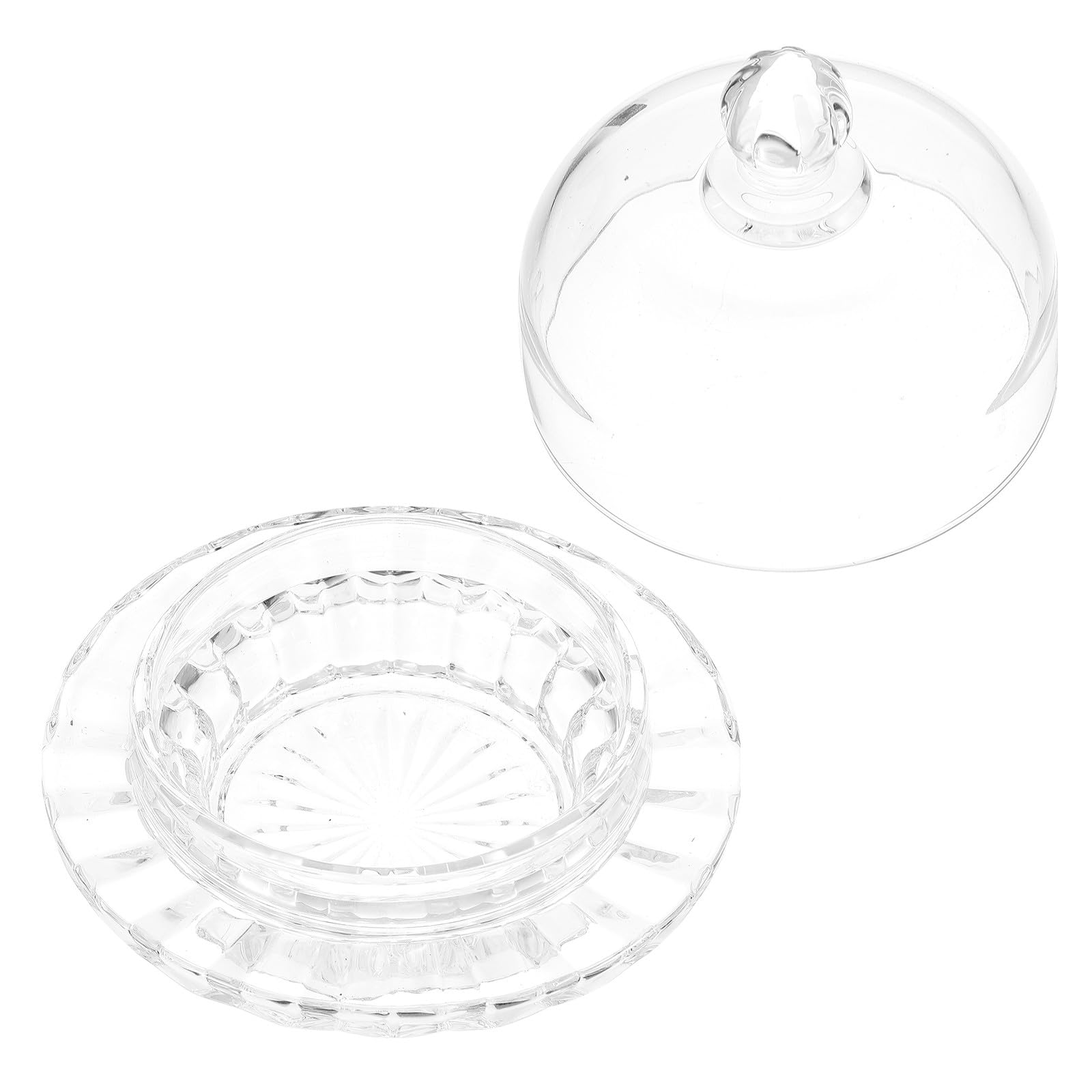 Tarro de Cristal Pequeño con Tapa Hermética Recipiente Transparente para Dulces y Aperitivos Bote Multifuncional para Almacenar Alimentos Secos Cocina y Hogar Vidrio Resistente