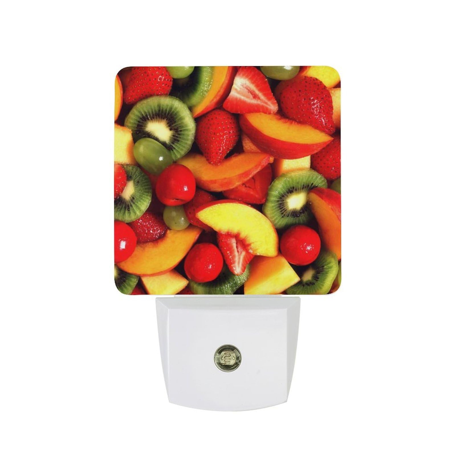 Nqrxadcrt Style Fresh Fruit And Vegetables Night Light Plug In Wall Lights Bedside Lamp Bedrooms Home Hallways Decoration