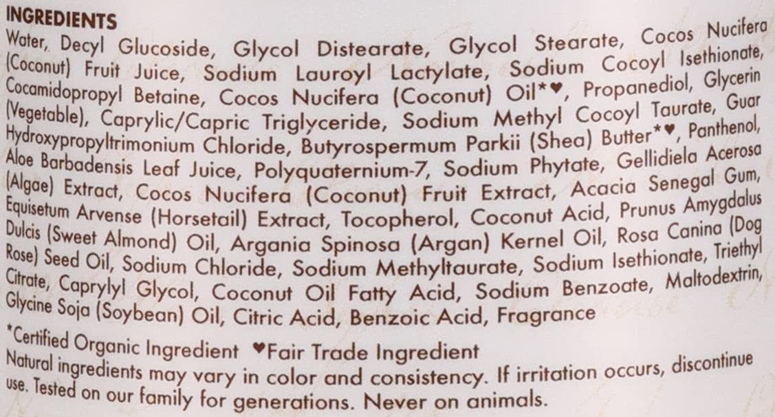 Shea Moisture 100% Virgin Coconut Oil Shampoo 13 Ounce (384ml) (2 Pack)