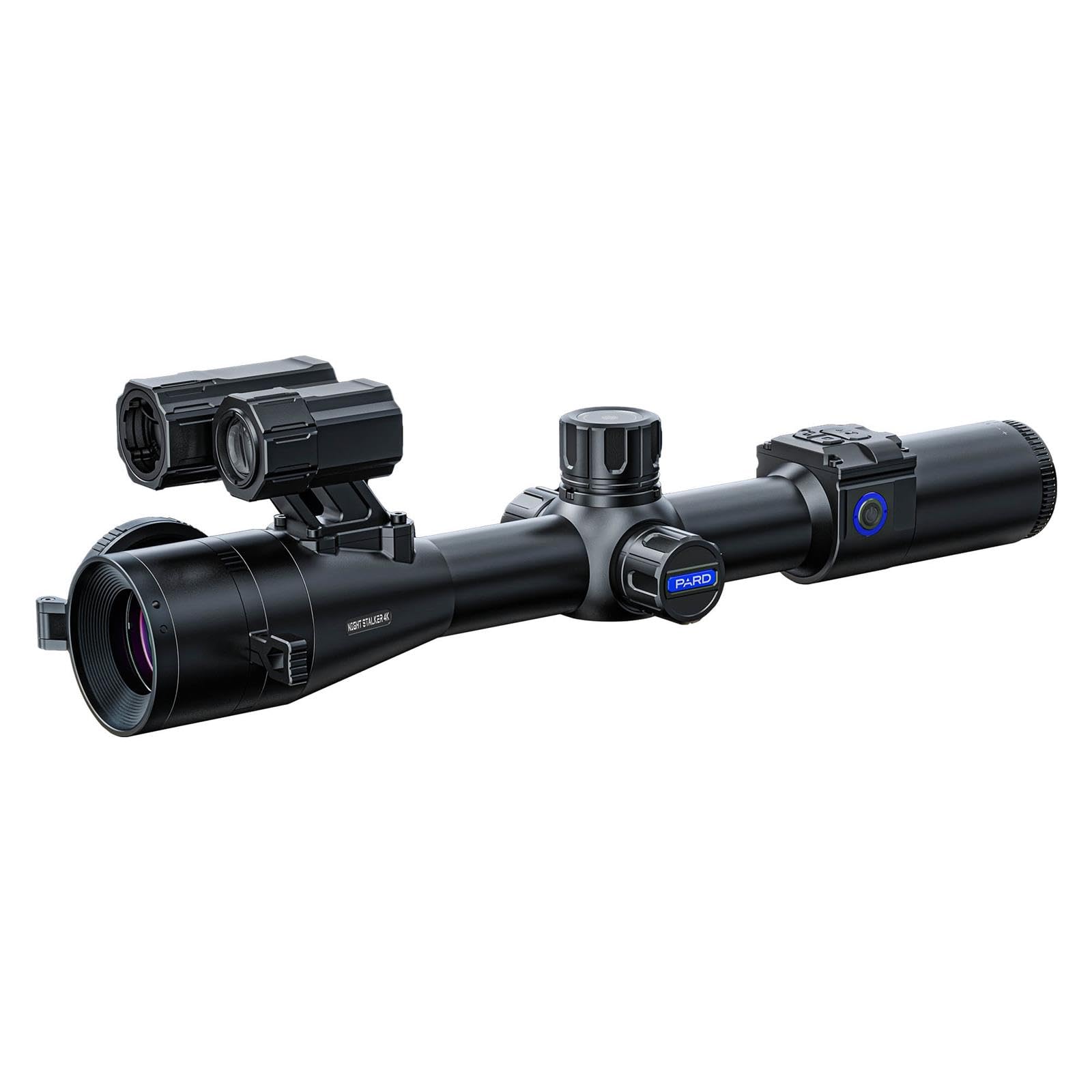 PardNight Vision Scope, Magnification 5.5x-22x, 3840 * 2160 Resolution, Rangefinder 1000m,Video Record, Wi-Fi, Waterproof, Night Stalker 4K eX 850nm/ 940nm
