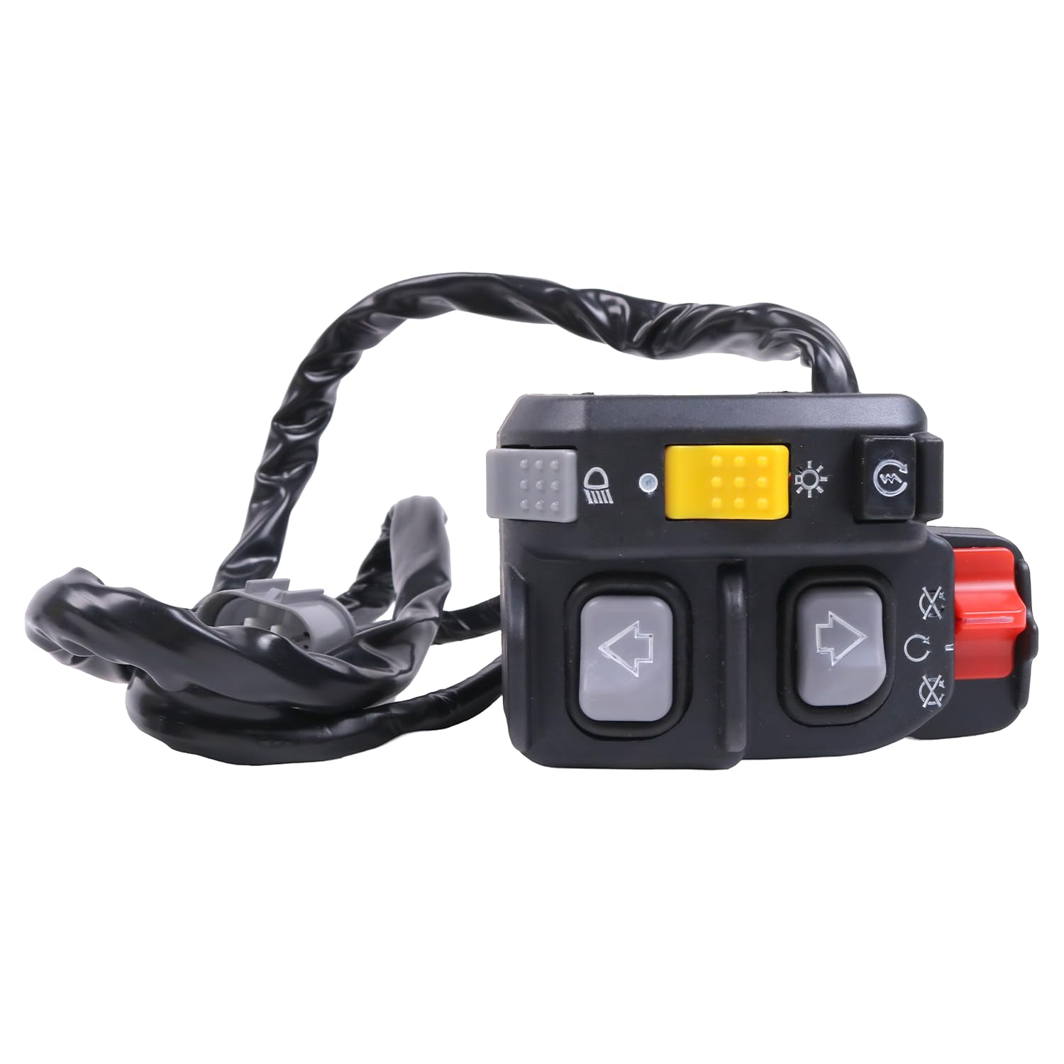 Handlebar Start Kill Stop Switch Headlight 35020-HN8-000 Compatible with 2003-2005 Honda Rincon 650 TRX650