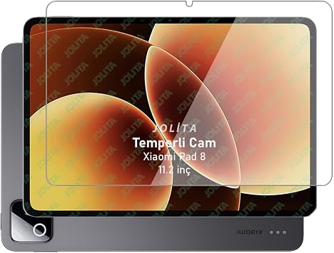 Jolita Xiaomi Pad 8 11.2 in  Temperli Ekran Koruyucu K r lmaz Cam 2026 11" 11.2"