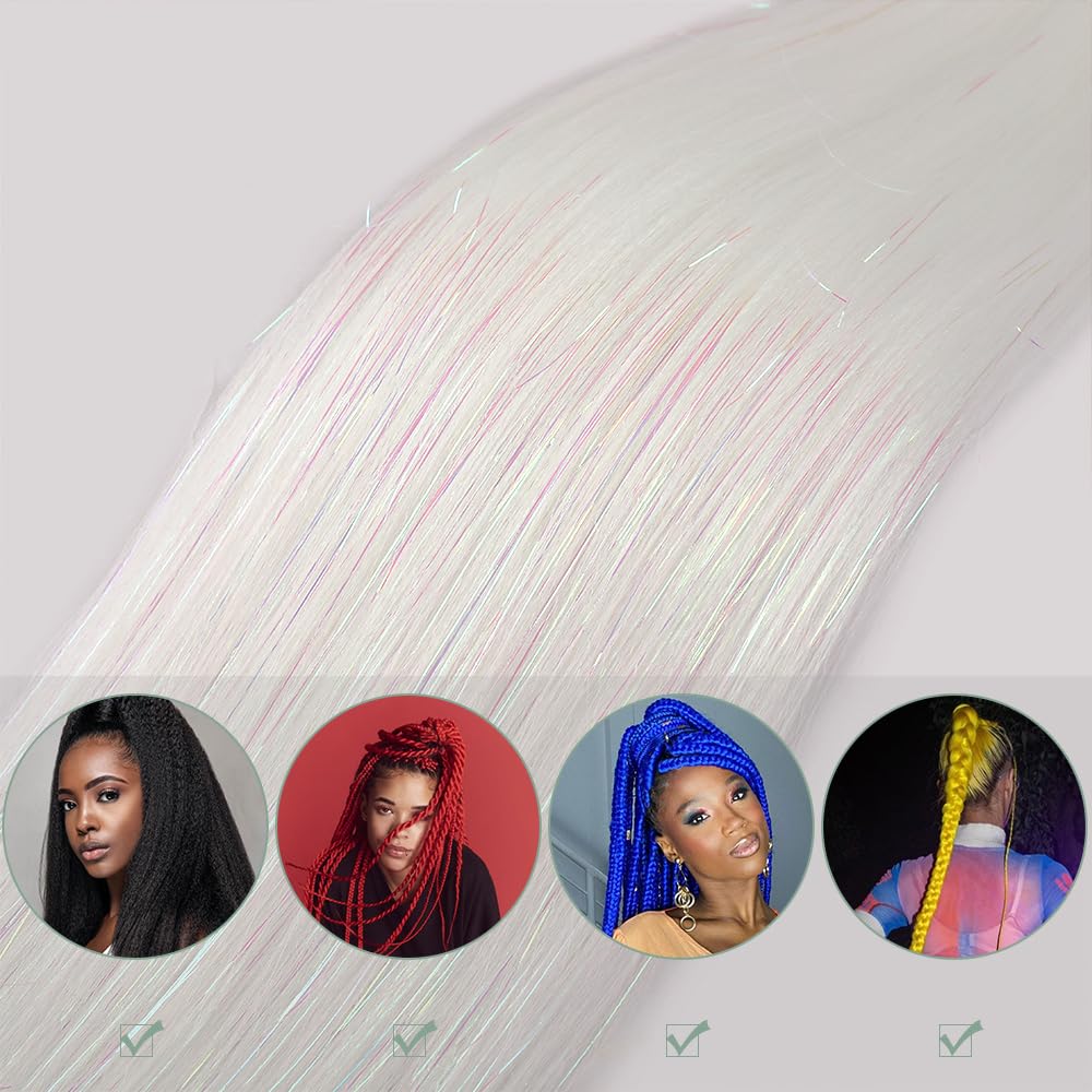 YDDM Capelli Per Treccine Africane Morado Extension Treccine Texture Yaki Easy Install per Principianti 32 Pollici 3 Pezzi Capelli Leggeri e Naturali per Box Braids, Twist e Crochet — view 194