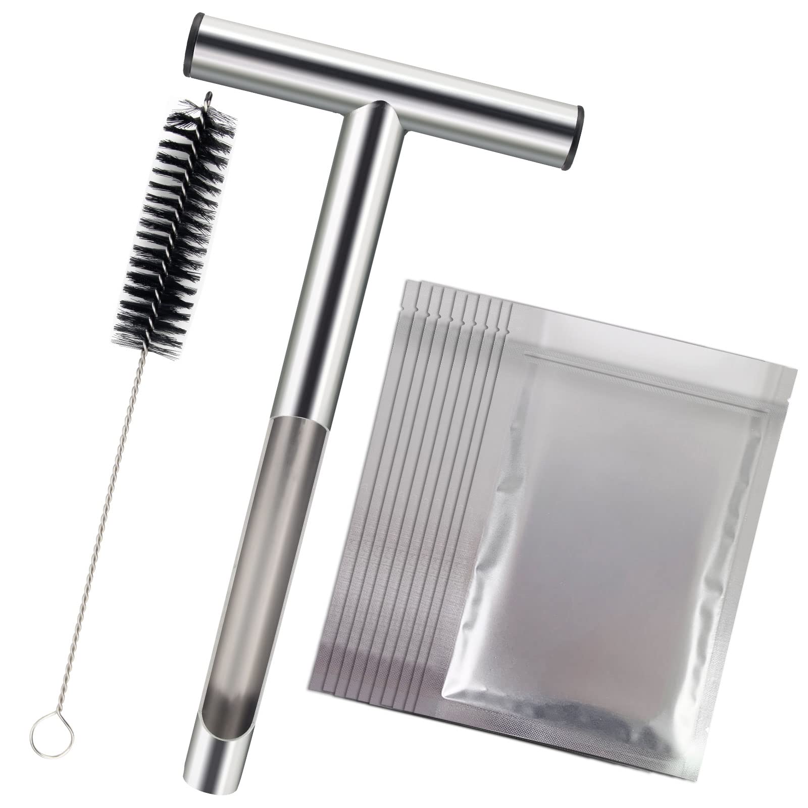 Buy Coitak Soil Sampler Probe, 12 Inch Soil Probe with 10 Reusable