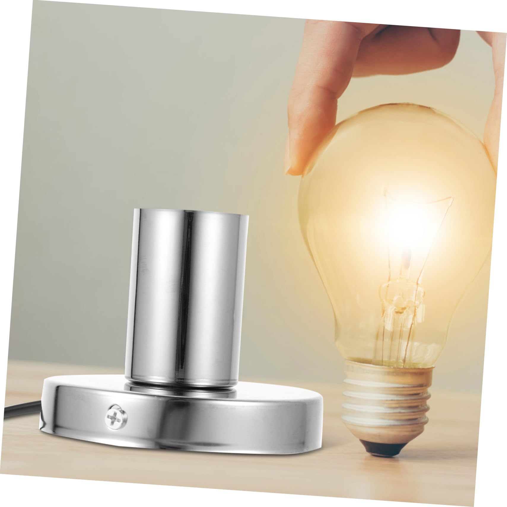 Douille E27 pour Lampe de Table, Lot de 3, Base de Remplacement