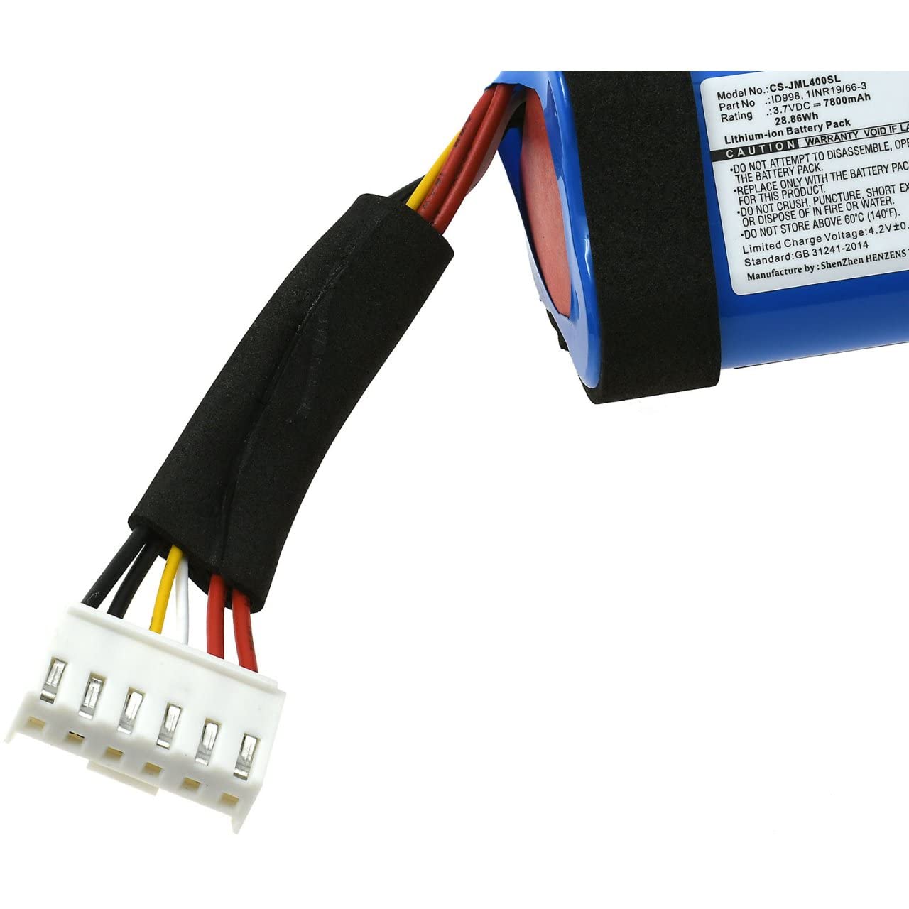 Powery Batería para Altavoz JBL Charge 4 / Charge 4 BLK/Charge 4 J