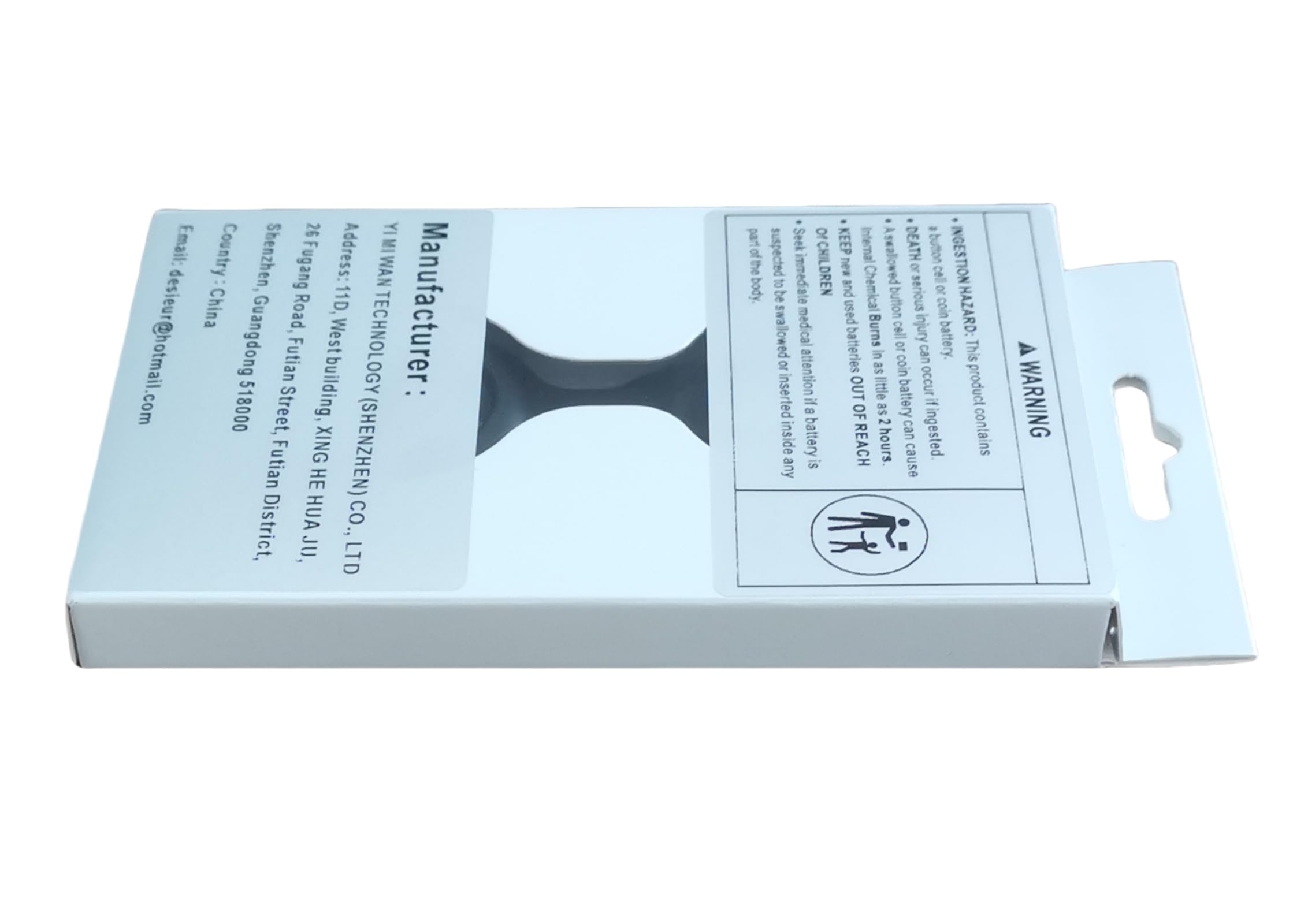EMEBAY Localizzatore Bluetooth Localizzatori Oggetti, Tracker Suono Compatibile con Android e iOS, Tracker Anti-Perdita con Portachiavi, Plotter per Chiavi, Portafogli, Valigie Borse e Altro Nero