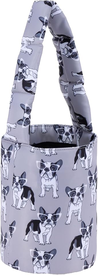 HUA ANGEL Small Bucket Bag for Women Floral Printed Shoulder Purses Mini Hobo Bag Top Handle Handbags for Travel Shopping