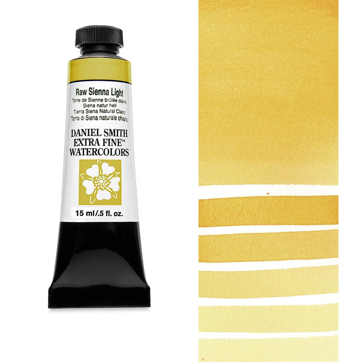 Daniel Smith : Watercolour Paint : 15ml : Raw Sienna Light : Series 1