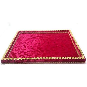 Buy Smart Creations Decorative Tray Gift Packing Tray Tray Saree Packing Tray Online At Low Prices In India Amazon In