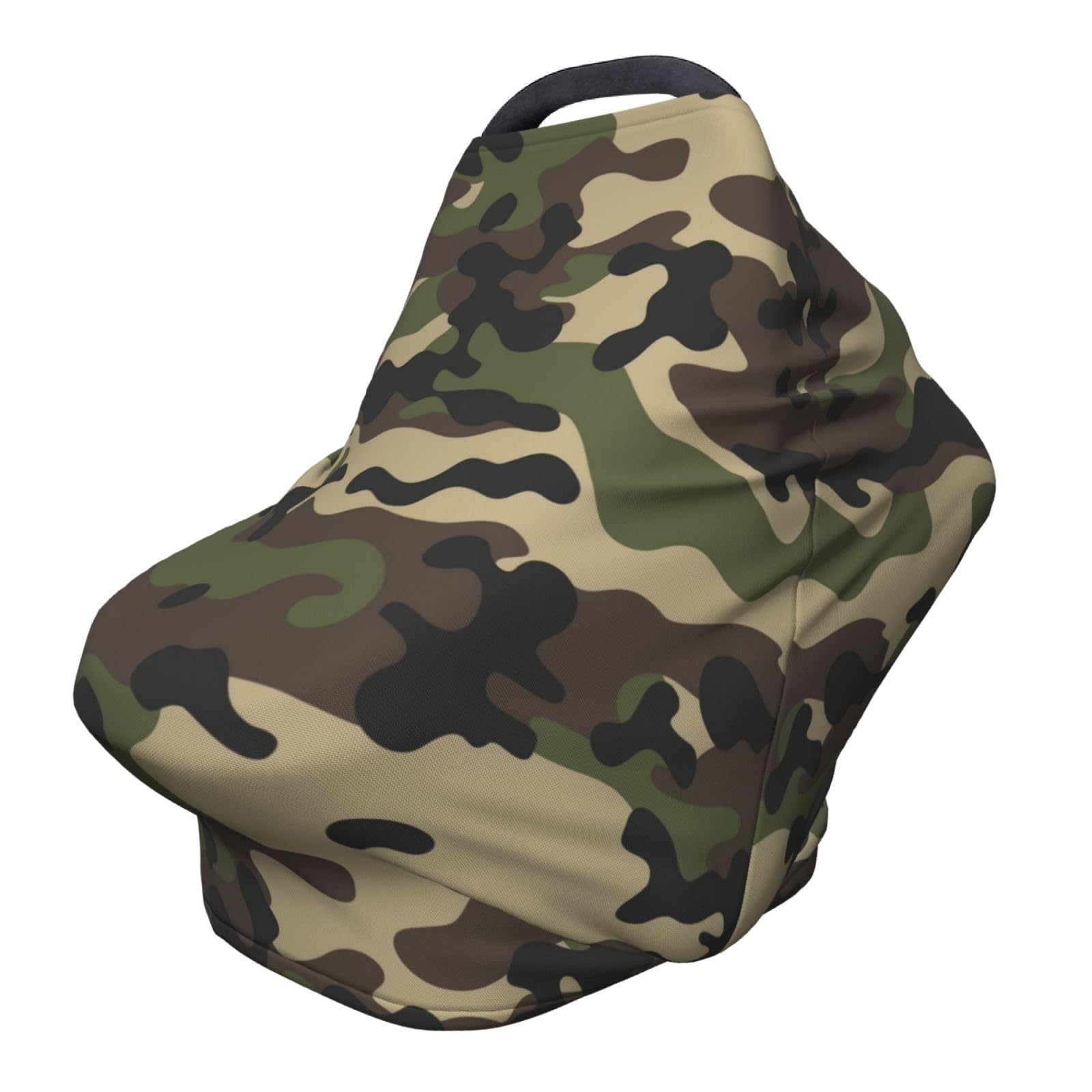 Camo Baby Car Seat Covers Multi-use Carseat Canopy for Boys and Girls Stretchy Infant Carseat Cover Shower Gifts