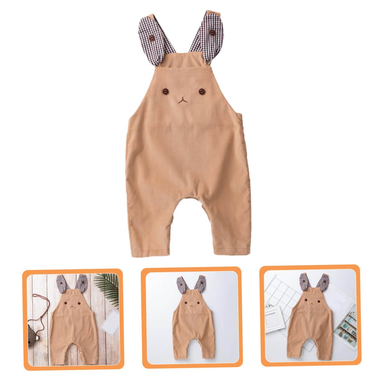 Bretelle abbigliamento abbigliamento neonata abbigliamento per ragazzi da neonato vestiti per foto per bambini neonato fotografia ragazzo cotone Khaki