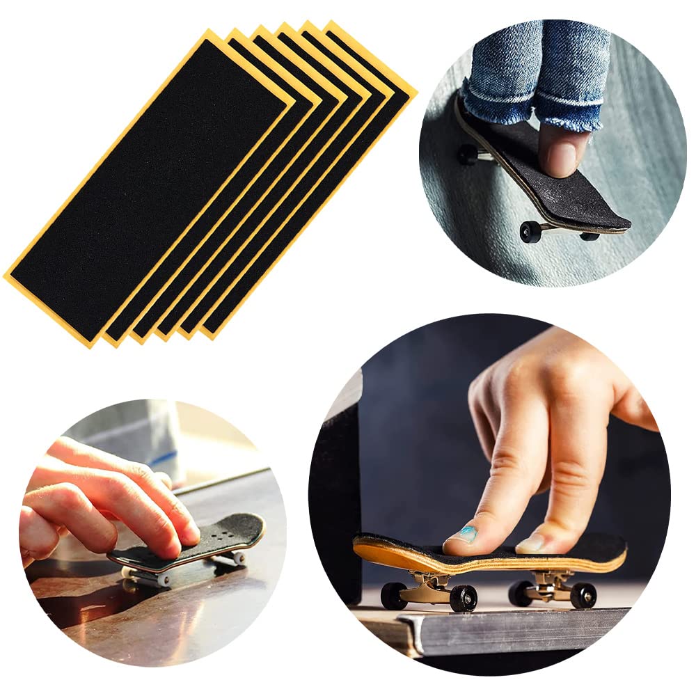 60 Nastri Grip In Schiuma Per Fingerboard – 11x3,8 Cm, Antiscivolo, Autoadesivi, Con Supporto PET, Per Skateboard Da Dita E Trucchi