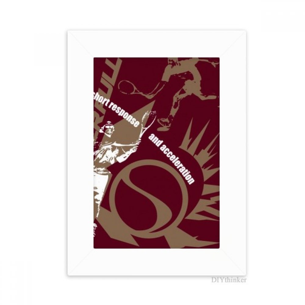Cadre photo de bureau graffiti puissant pour art blanc 10x15