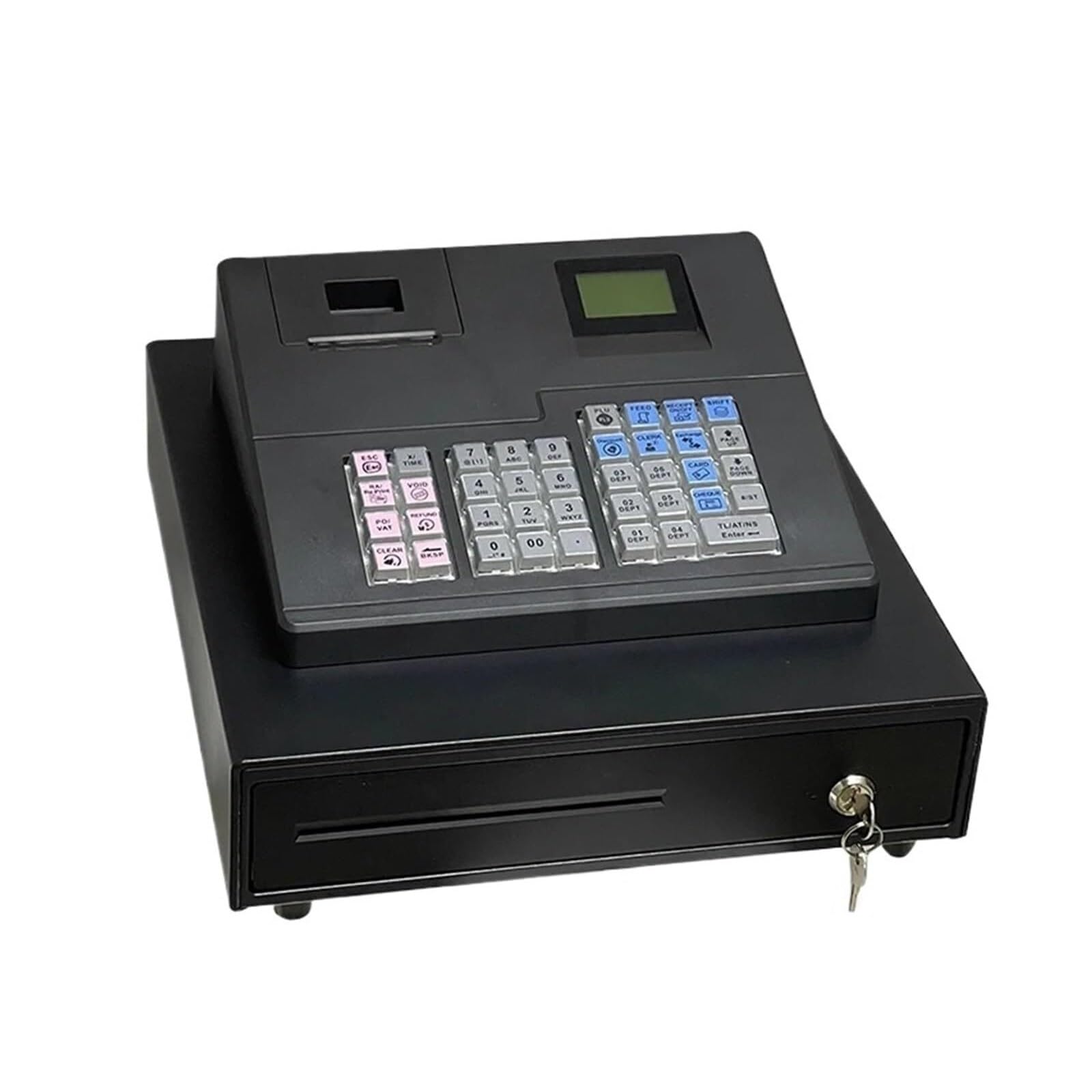 ECR600 Registratore Di Cassa Elettronico Nero, Attrezzatura Da Banco