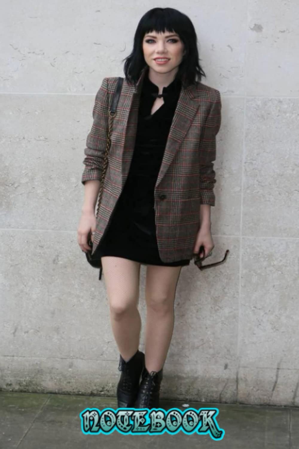 Notebook : Carly Rae Jepsen Notebook & Journal 6 x 9 inch; 15.24 x 22.86cm Gift Ideas for Fan Thankgiving Notebook #171