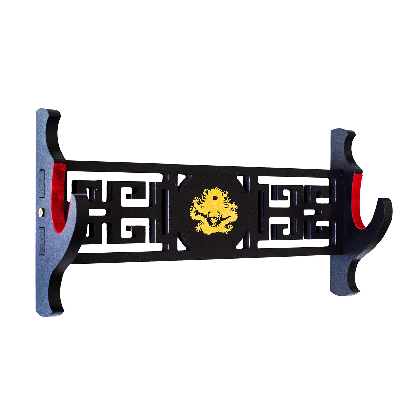 Katana support mural en velours avec logo dragon pour sabre samouraï 1 couche