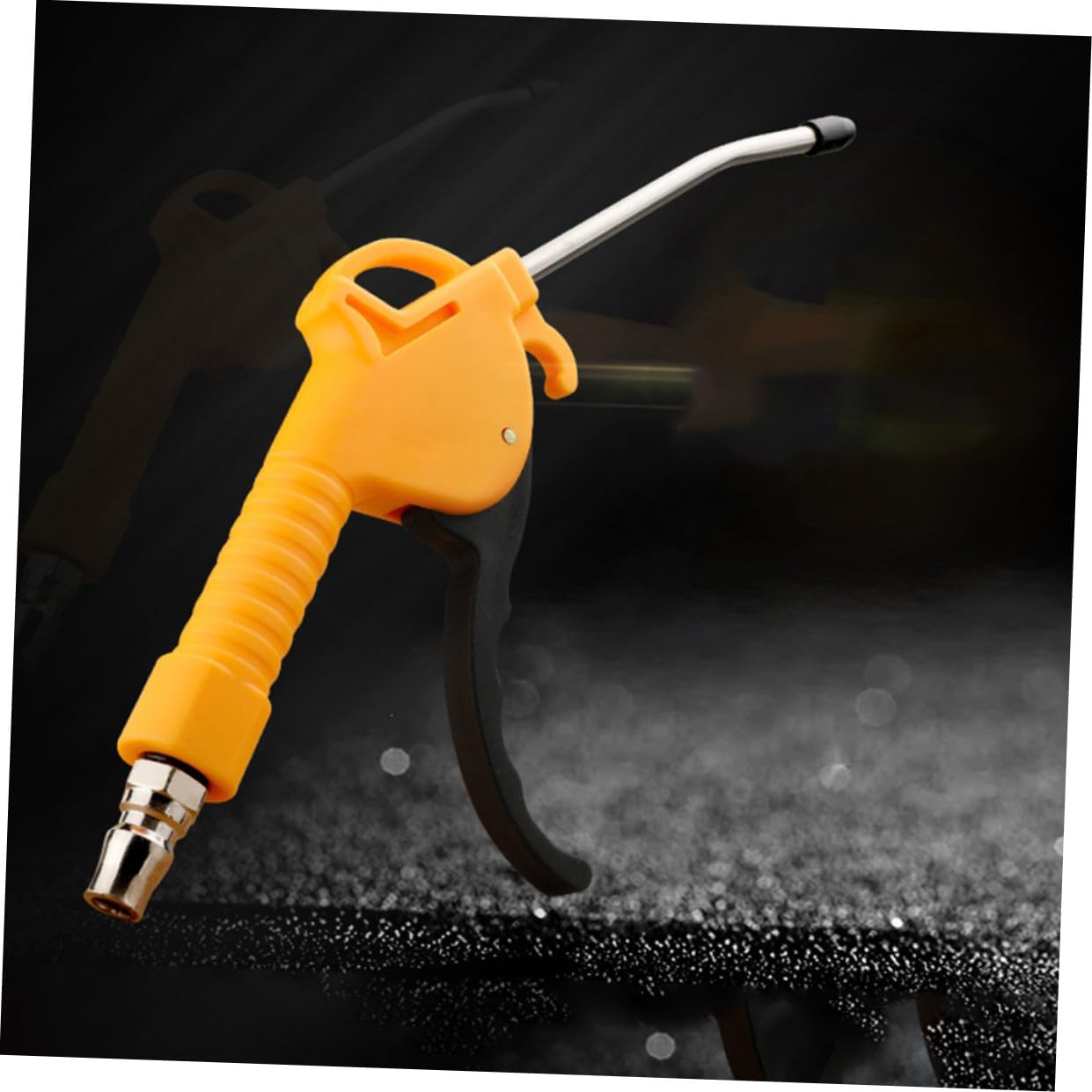 NUOBESTY 2pcs Plastic Dust Blower for Household and Car Use Rechargeable Battery Duster Tool for Keyboard and Computer Cleaning Orange