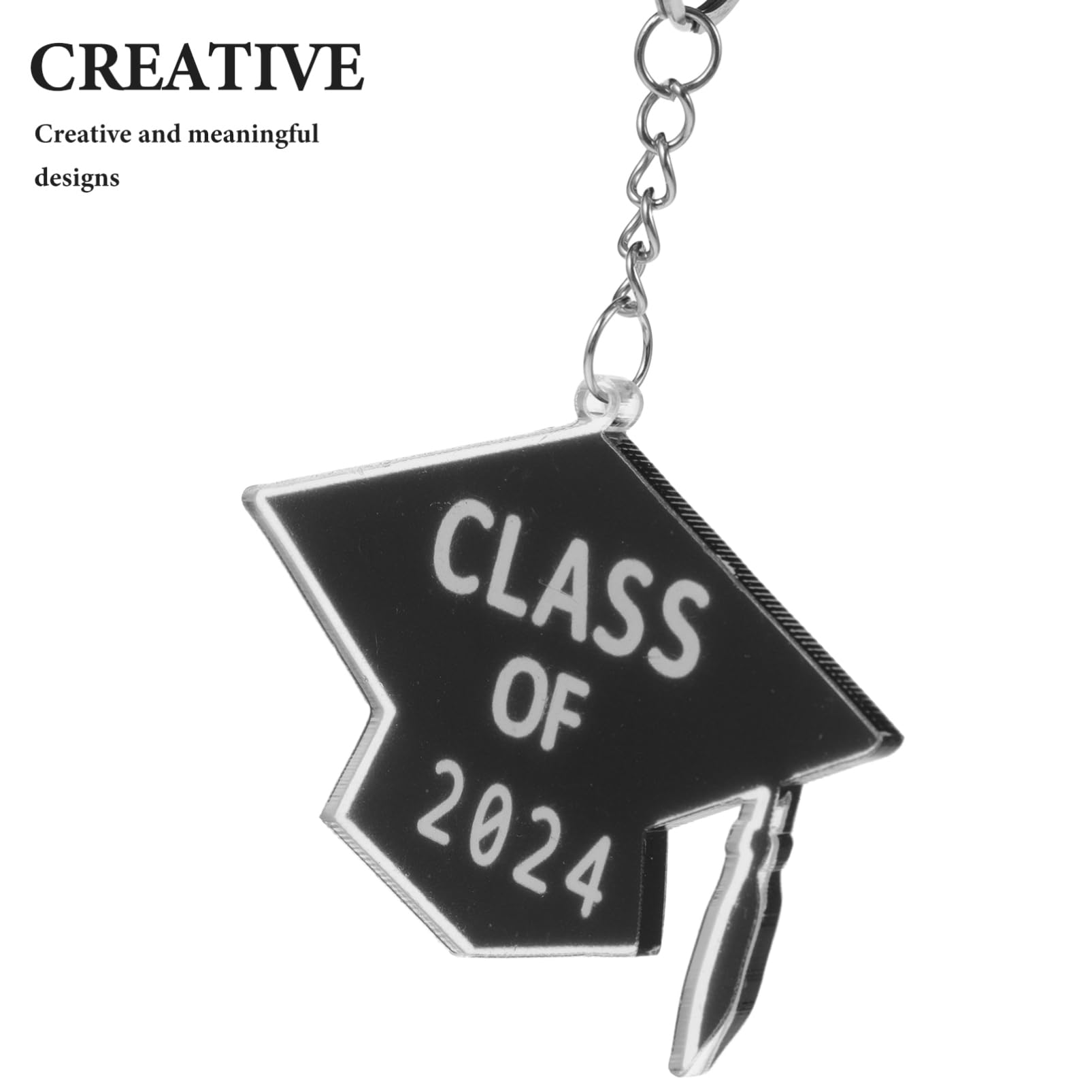 minkissy Portachiavi Per Le Chiavi Laurea Catena Chiave Cordino Chiave Carino Ciondolo Per Borsa Ciondolo Zaino Keeychain Keychain Metallico Metallo