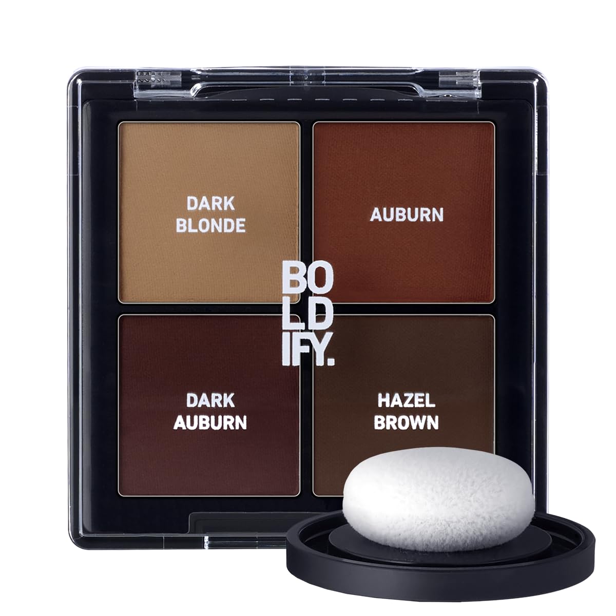 Boldify Hairline Powder Color Sample Kit Reds | Temporary Root Touch Up for Gray Coverage - main product image