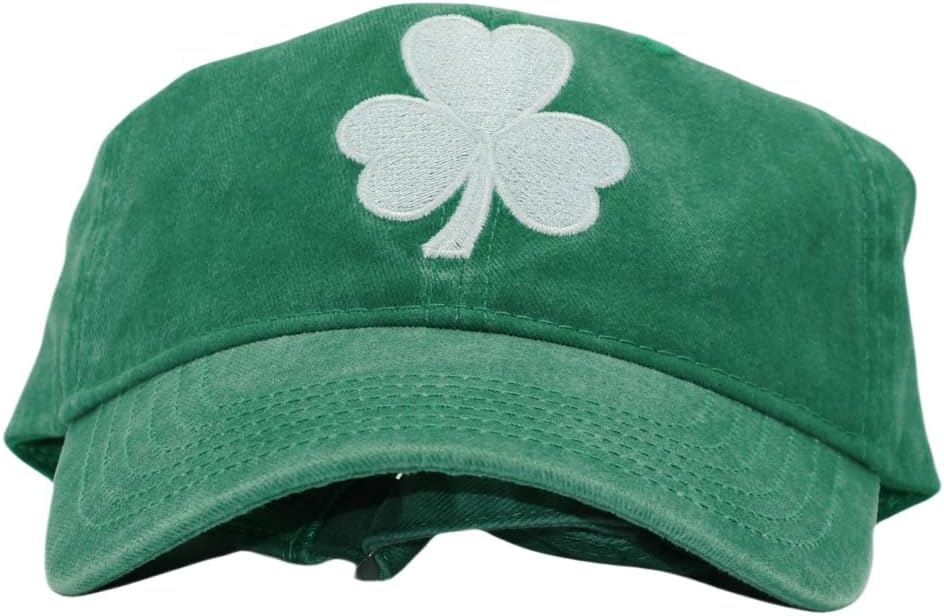 St Patricks Day Clover Cap - Fits OSFM & XXL - Ireland Irish Men Women Shamrock Hat - Gifts for Dad Mom Grandpa Grandma - Image 4