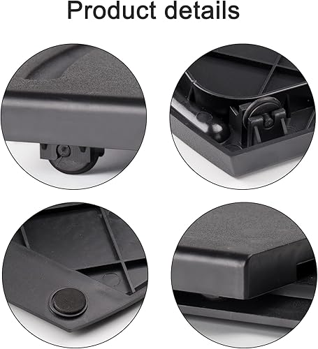 Miniatura 3 de Bruvoalon Bandeja deslizante para electrodomésticos de cocina, deslizador para cafetera, cafetera, tostadora, batidora KitchenAid, licuadoras y