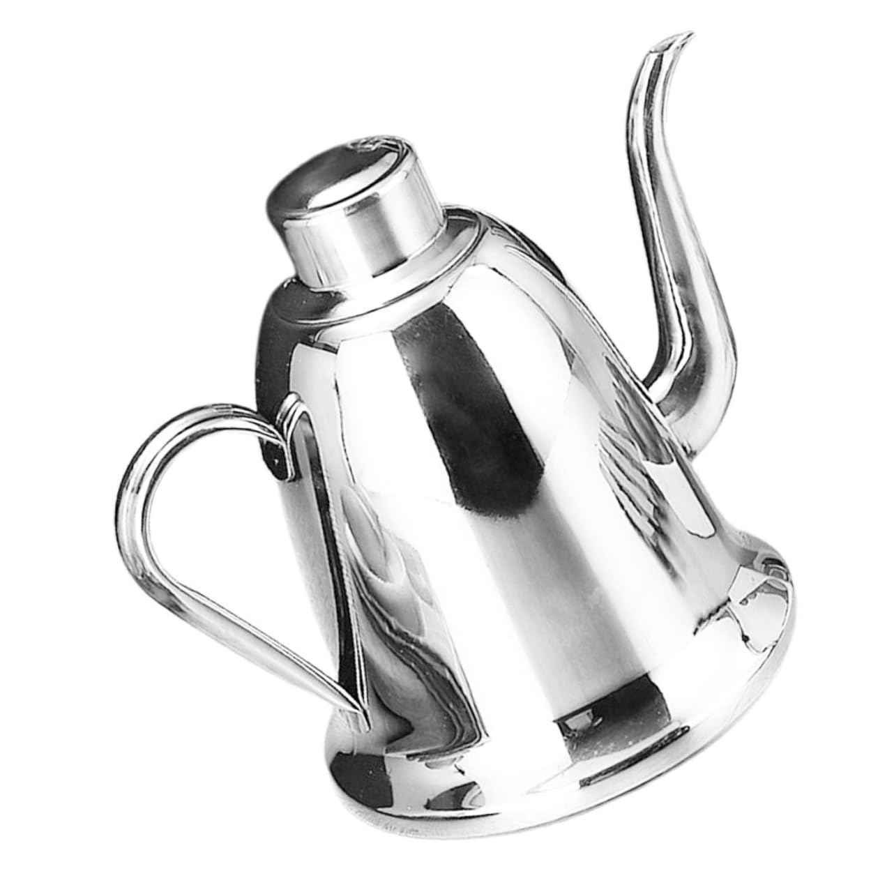 MYXJX oil dispenser, Stainless Steel Oil Dispenser Bottle Versatile Soy Sauce Container Non Drip Spout Easy Pour Design