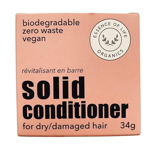 Miniatura 3 de Essence of Life Acondicionador sólido vegano sin residuos (para cabello seco/dañado)