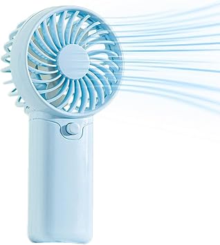 Portable Handheld Fan, Blue