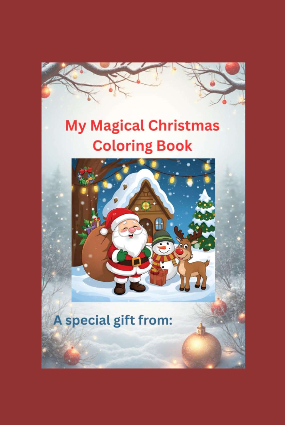 My Magical Christmas Coloring Book