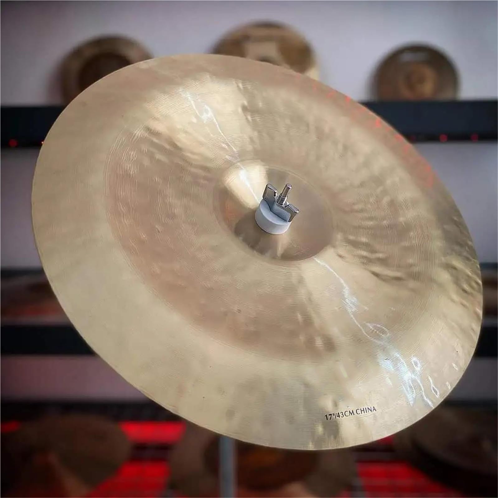 Platillos Crash Platillo Profesional Platillo Chino Platillos De Tambor De Efectos De Platillo Hechos A Mano De Bronce De 16/17/18 Pulgadas(17 Inch)