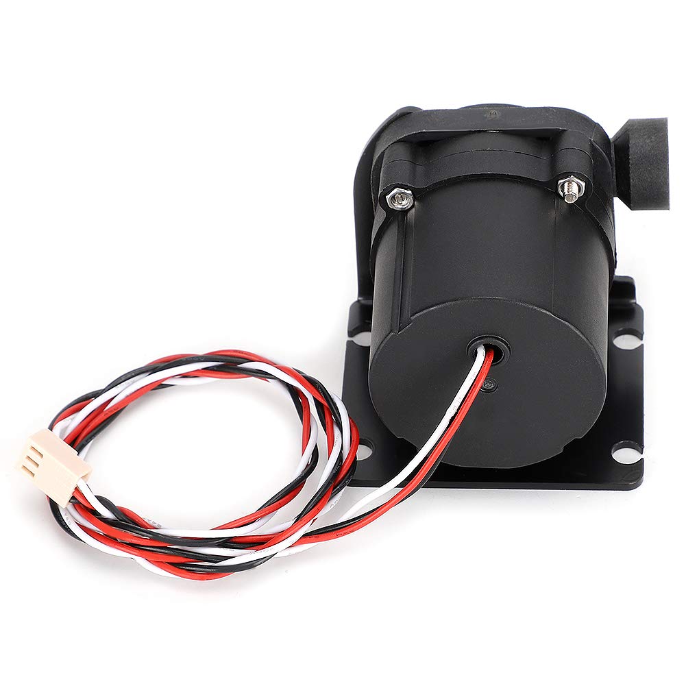 VBESTLIFE Pompa Acqua PC Brushless DC 12V 600L/H G1/4in Mini Pompa di Raffreddamento ad Acqua per Computer con Linea di velocità Uscita Acqua Sinistra